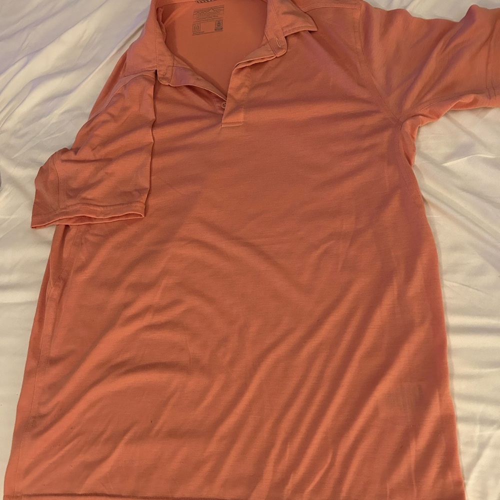 Patagonia Men's Salmon Polo Shirt